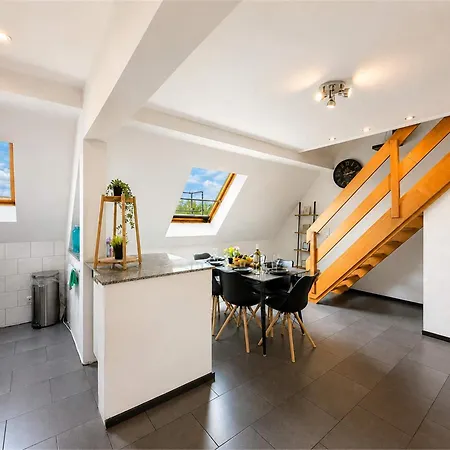 Dachterrasse Zentral Mit 3 Schlafzimmern Appartement Essen
