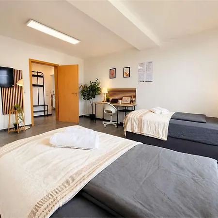 Appartement Dachterrasse Zentral Mit 3 Schlafzimmern